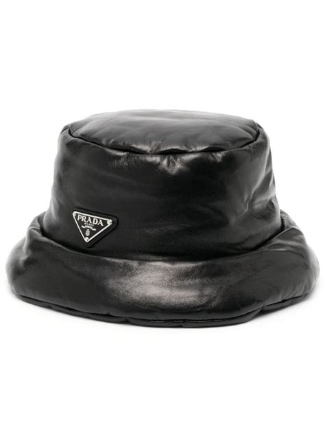 prada padded nylon hat|fluffy bucket hat Prada.